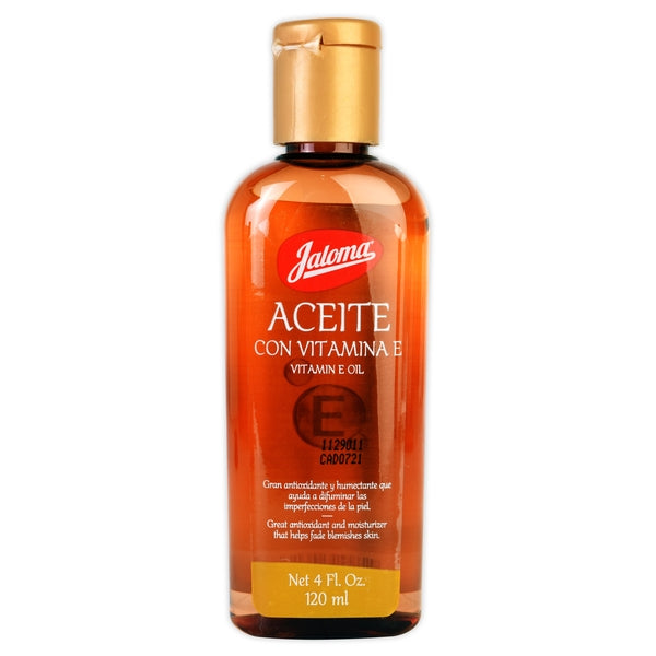 ACEITE CON VITAMINA-E (Jaloma) Fco. 120 ML. 5000 UI.