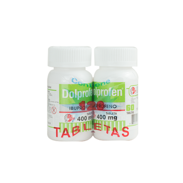 DOLPROFEN c/60 TABS. 400 MG. (2 Pack)