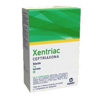XENTRIAC I.M. Sol. Iny. c/1 FCO. AMP. 1 G/3.5 ML.