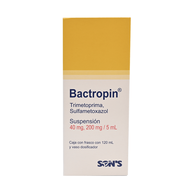 BACTROPIN SUSP. Fco. 120 ML. 40-200 MG/5 ML.
