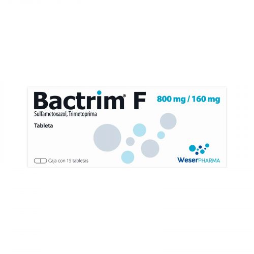 BACTRIM-F c/15 TABS. 800/160 MG.