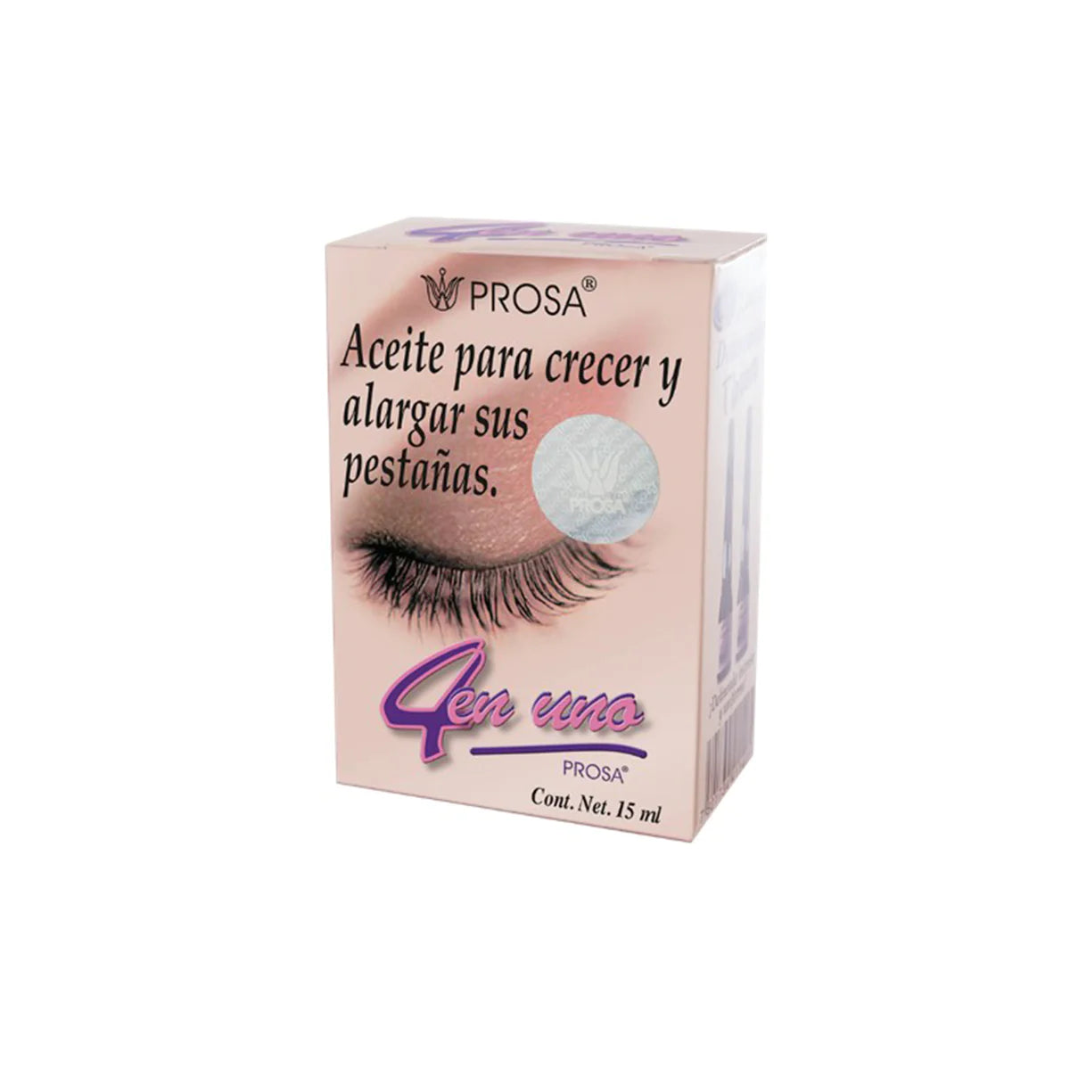 ACEITE PARA PESTAÑAS (Prosa) 4 en 1 Fco. c/15 ML.