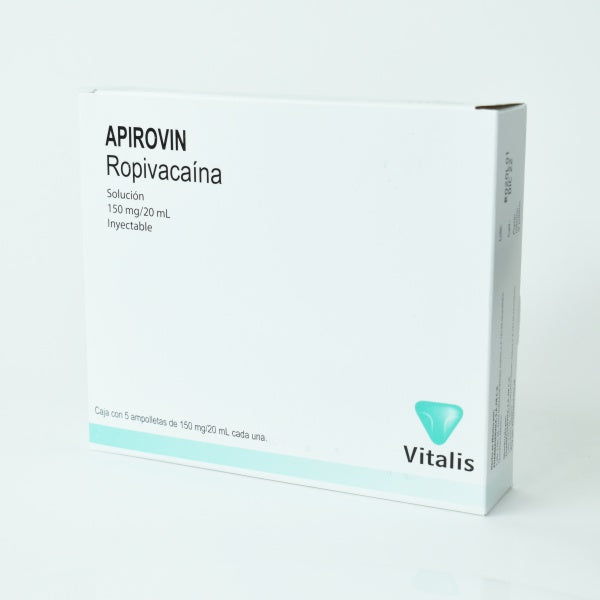 APIROVIN Sol. Iny. c/5 AMPTAS. 150 MG/20 ML.