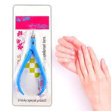 ALICATE PARA UÑAS Y CUTÍCULAS c/MANGO DE PLÁSTICO Blister c/1 Pza.