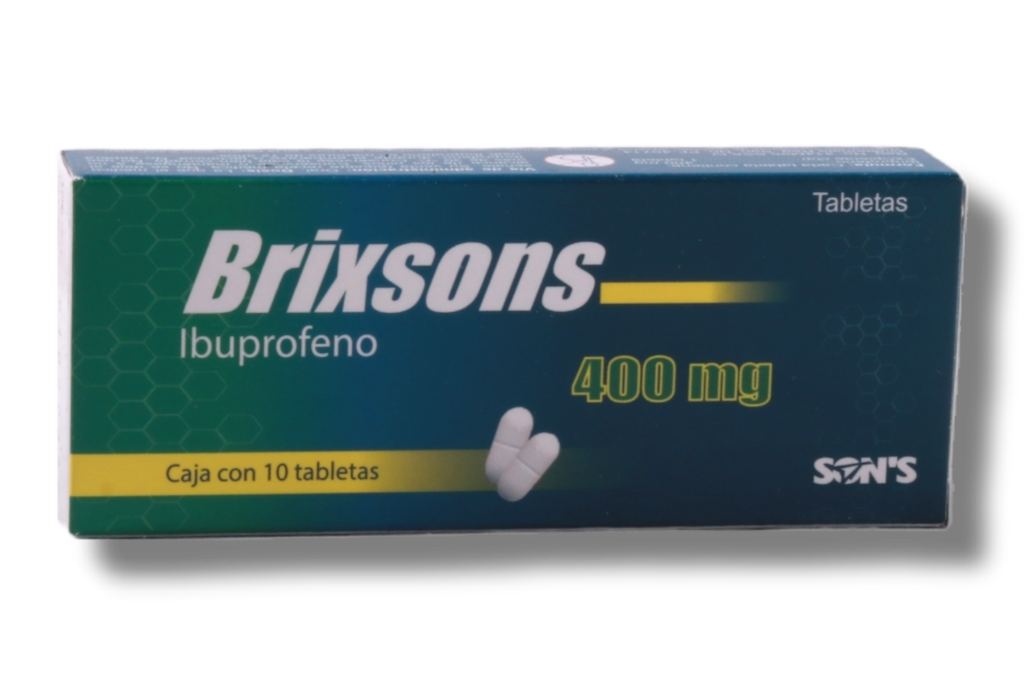 BRIXSONS c/10 TABS. 400 MG.