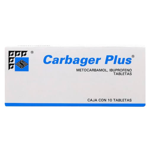 CARBAGER PLUS c/10 TABS. 300/300 MG.