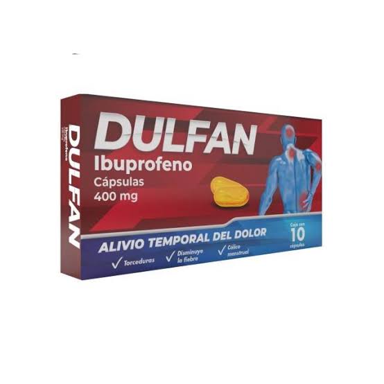 DULFAN c/10 CAPS. 400 MG.