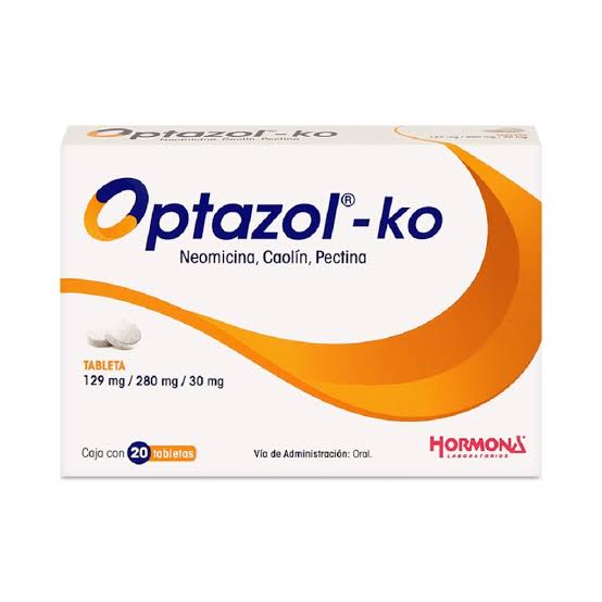 OPTAZOL-KO c/20 TABS. 129/280/30 MG.