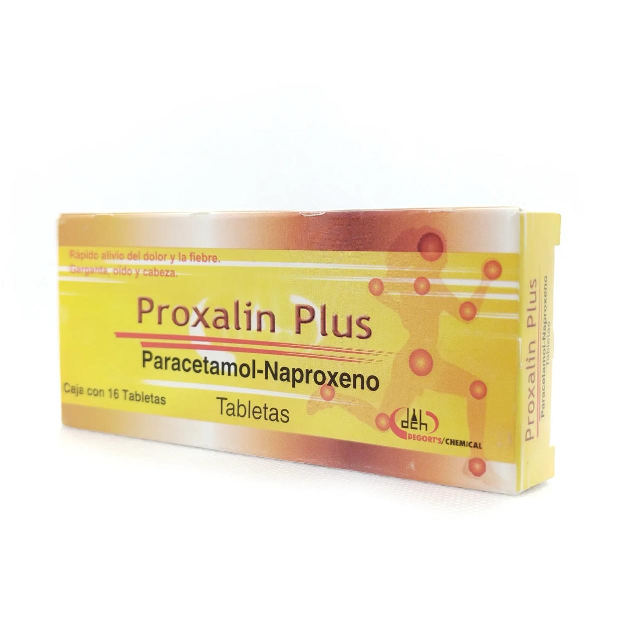 PROXALIN PLUS c/16 TABS. 300/250 MG.