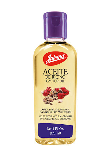 ACEITE de RICINO c/BIOTINA (Jaloma) Fco. 120 ML.