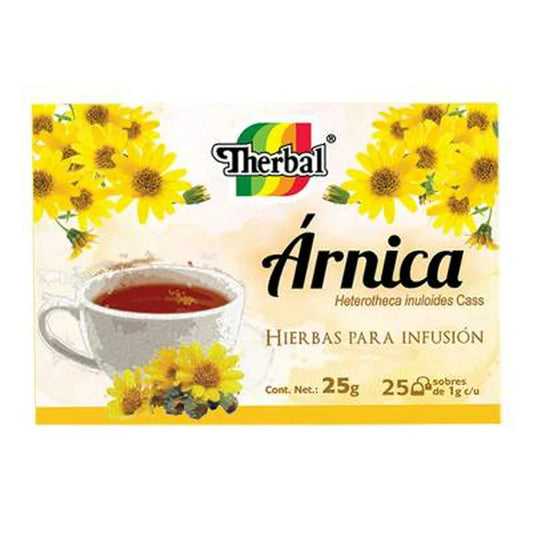 ÁRNICA p/Infusión c/25 SOBS. 1 G.