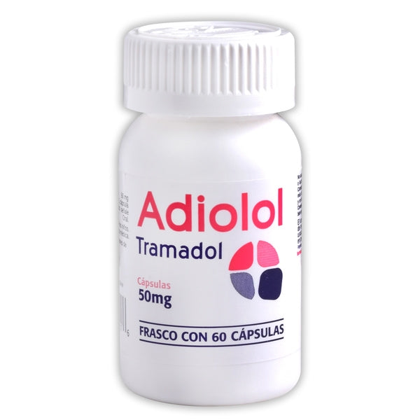 ADIOLOL Fco. c/60 CAPS. 50 MG.