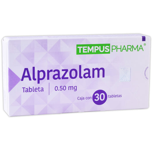 ALPRAZOLAM (TempusPharma) c/30 TABS. 0.50 MG.