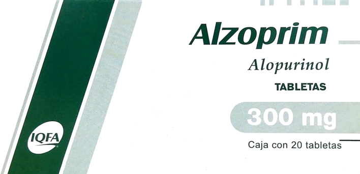 ALZOPRIM c/20 TABS. 300 MG.