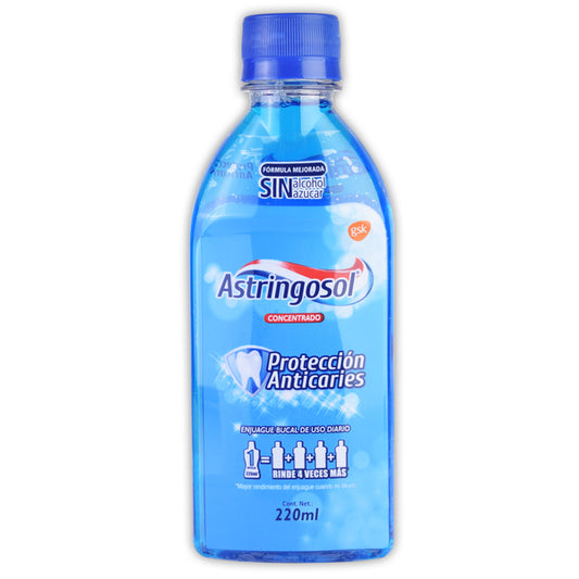 ASTRINGOSOL CONCENTRADO Protección Anticaries Fco. 220 ML.