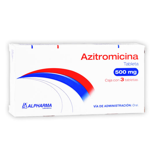 AZITROMICINA (Alpharma) c/3 TABS. 500 MG.