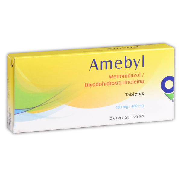 AMEBYL c/20 TABS. 400/400 MG.