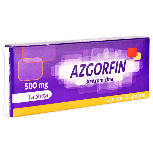 AZGORFIN c/3 TABS. 500 MG.