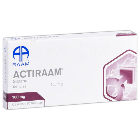 ACTIRAAM c/10 TABS. 100 MG.