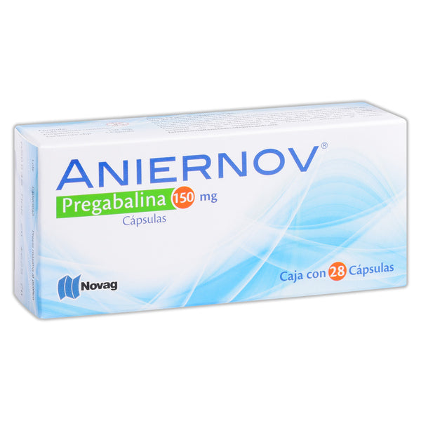 ANIERNOV c/28 CAPS. 150 MG.