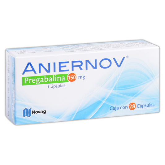 ANIERNOV c/28 CAPS. 150 MG.