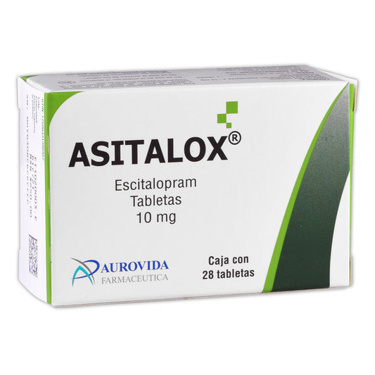 ASITALOX c/28 TABS. 10 MG.