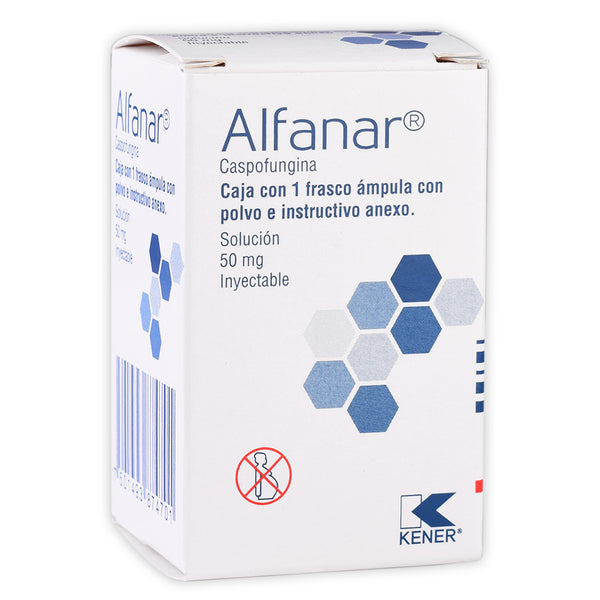 ALFANAR Sol. Iny. c/1 FCO. AMP. 50 MG.