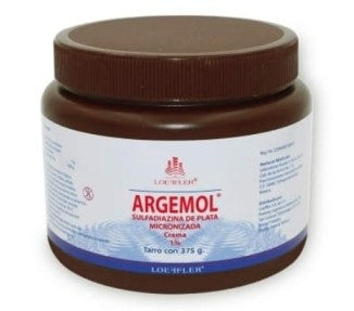 ARGEMOL CREMA 1% Tarro c/375 G.