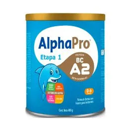 ALPHAPRO ETAPA 1 (0-6 Meses) LECHE en POLVO Lata c/400 G.