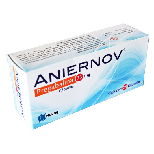 ANIERNOV c/28 CAPS. 75 MG.