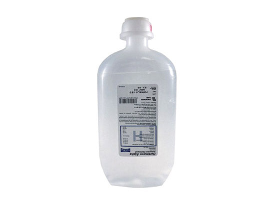 AGUA INYECTABLE ALPHA Sol. Iny. Fco. 500 ML.