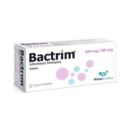 BACTRIM c/30 TABS. 400/80 MG.