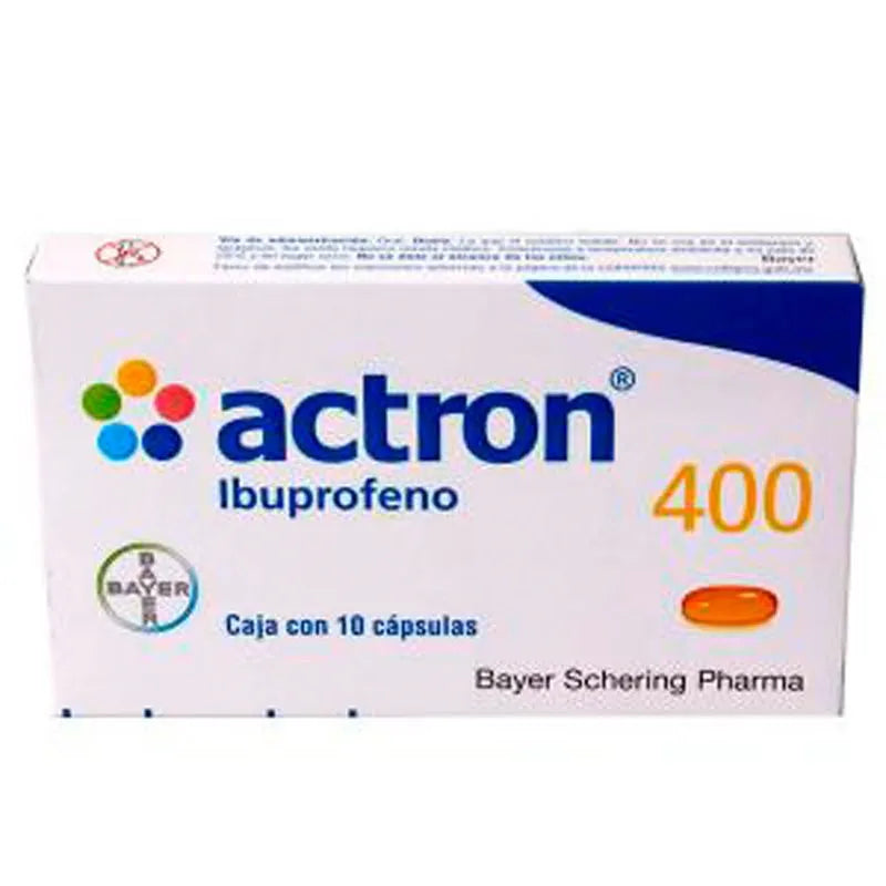 ACTRON c/10 CAPS. 400 MG.