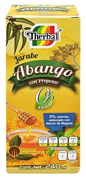 ABANGO c/PROPOLEO JARABE 0% Azúcar Fco. 240 ML.