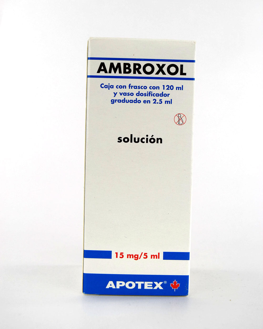 AMBROXOL (Apotex) SOL. Fco. 120 ML. 15 MG/5 ML.