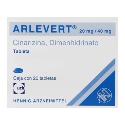 ARLEVERT c/20 TABS. 20/40 MG.