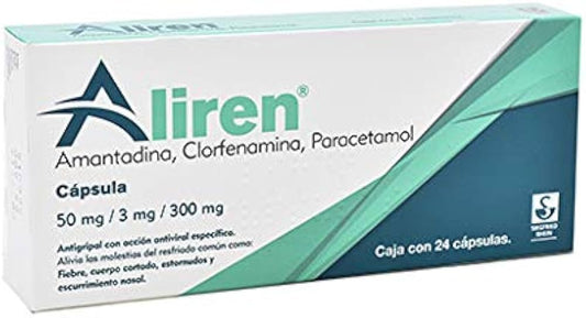 ALIREN c/24 CAPS. 50/3/300 MG.