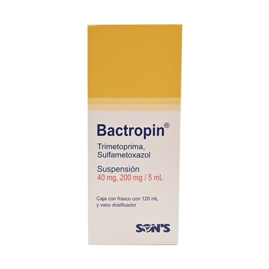 BACTROPIN SUSP. Fco. 120 ML. 40-200 MG/5 ML.