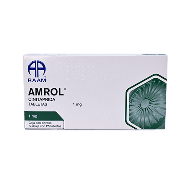 AMROL c/25 TABS. 1 MG.