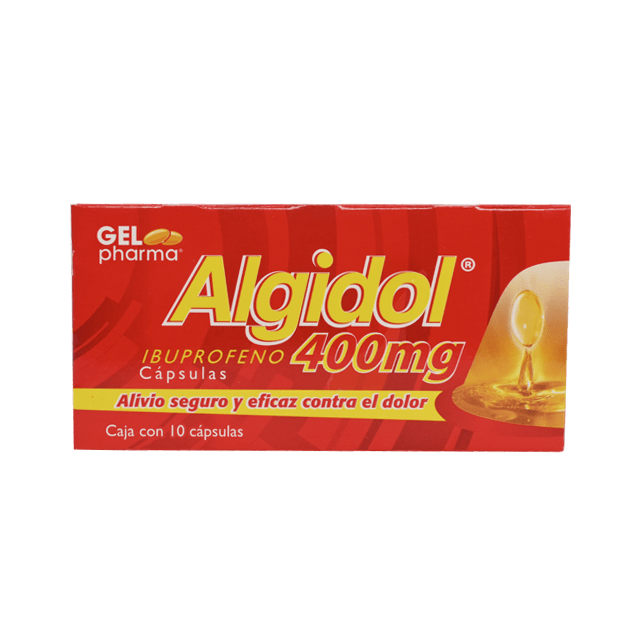 ALGIDOL c/10 CAPS. 400 MG.