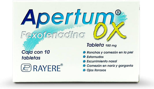 APERTUM-OX c/10 TABS. 180 MG.