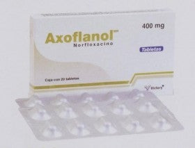 AXOFLANOL c/20 TABS. 400 MG.