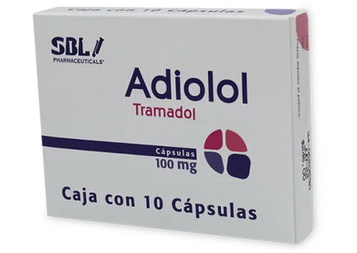 ADIOLOL Cja. c/10 CAPS. 100 MG.