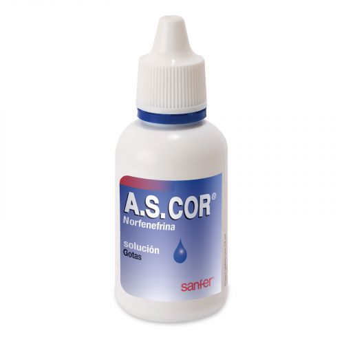 A.S. COR SOL. Fco. Gotero 24 ML. 1 G/100 ML.