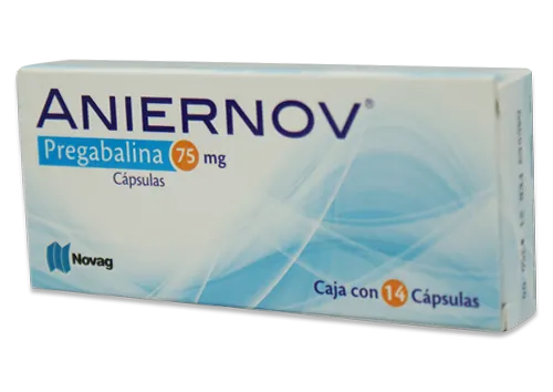 ANIERNOV c/14 CAPS. 75 MG.
