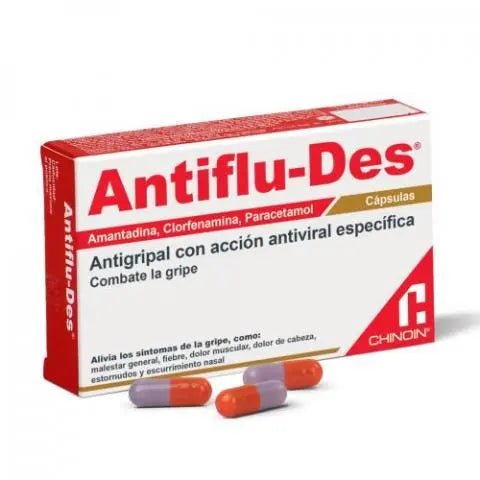 ANTIFLU-DES c/24 CAPS. 50/3/300 MG.