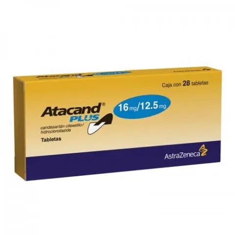 ATACAND PLUS c/28 TABS. 16/12.5 MG.