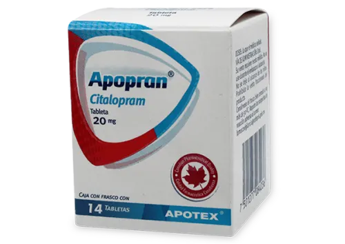 APOPRAN c/14 TABS. 20 MG.
