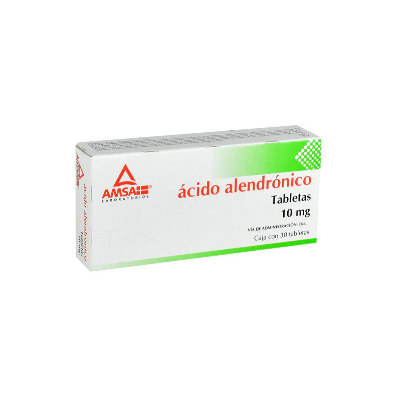 ÁCIDO ALENDRÓNICO (Amsa) c/30 TABS. 10 MG.