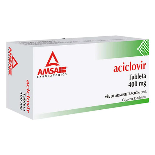 ACICLOVIR (Amsa) c/35 TABS. 400 MG.